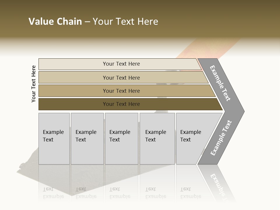 Wooden Glue Cement PowerPoint Template