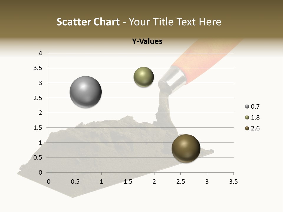 Wooden Glue Cement PowerPoint Template
