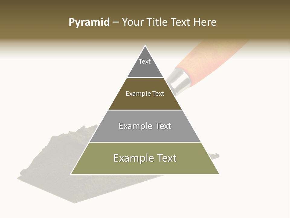 Wooden Glue Cement PowerPoint Template