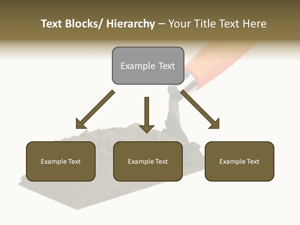Wooden Glue Cement PowerPoint Template