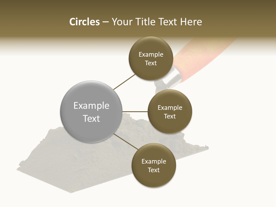 Wooden Glue Cement PowerPoint Template