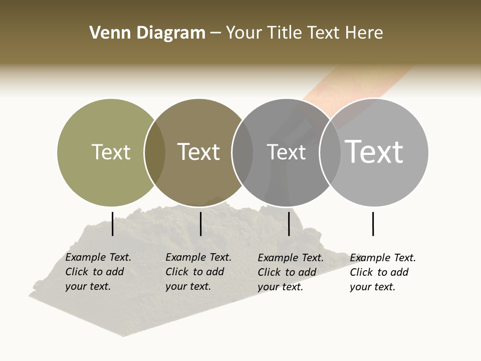 Wooden Glue Cement PowerPoint Template