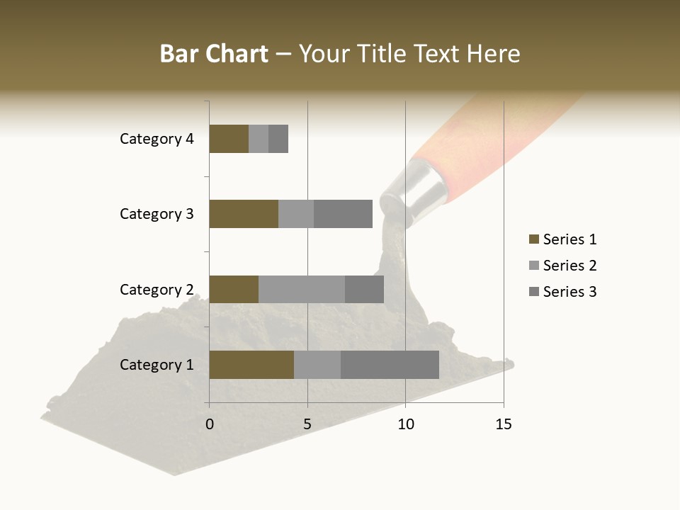 Wooden Glue Cement PowerPoint Template