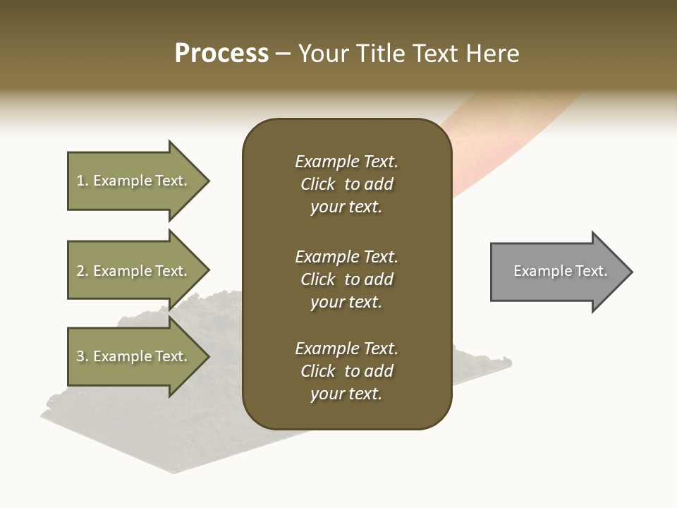 Wooden Glue Cement PowerPoint Template