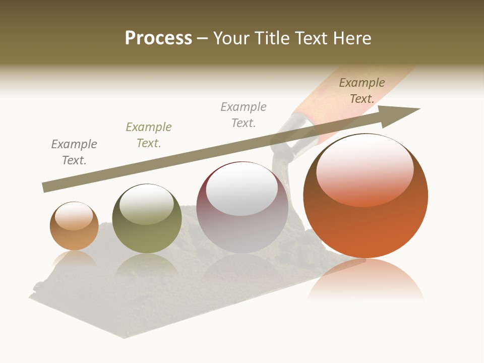 Wooden Glue Cement PowerPoint Template