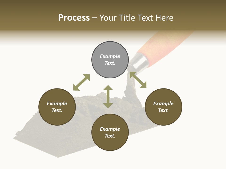 Wooden Glue Cement PowerPoint Template