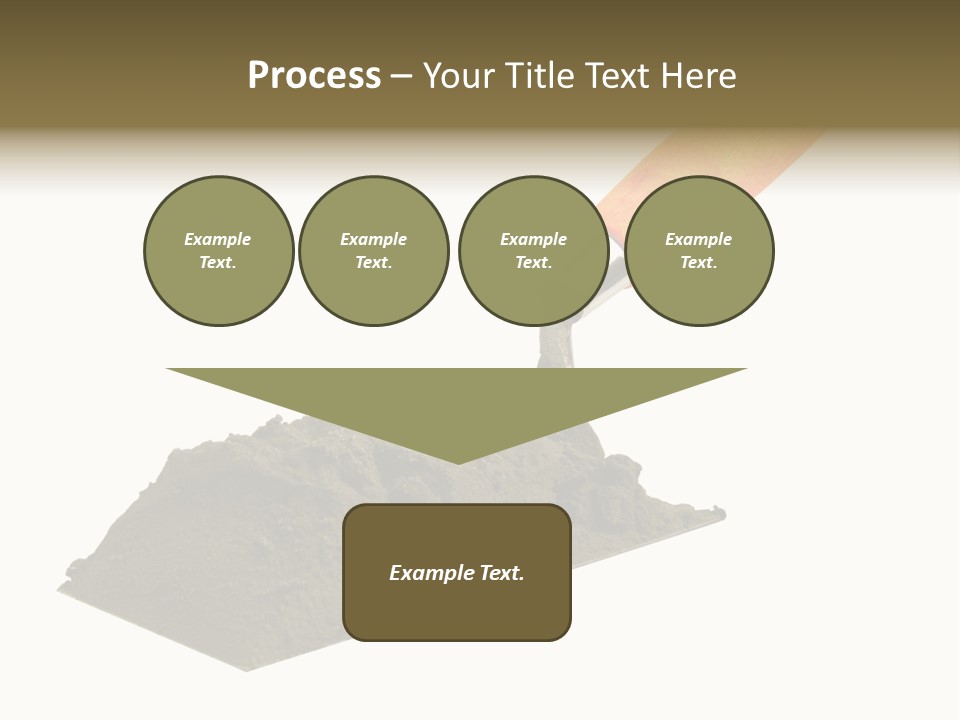 Wooden Glue Cement PowerPoint Template