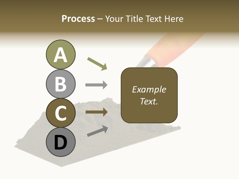 Wooden Glue Cement PowerPoint Template