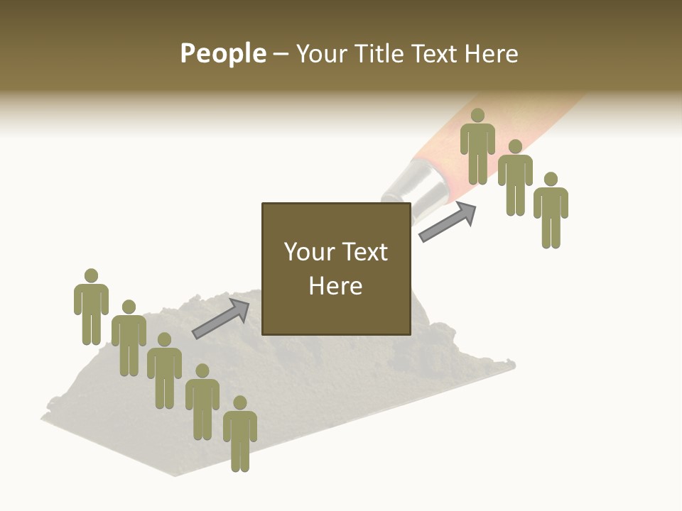 Wooden Glue Cement PowerPoint Template