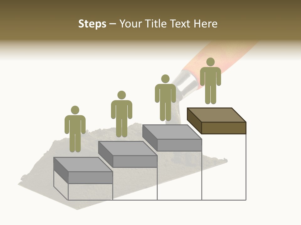 Wooden Glue Cement PowerPoint Template