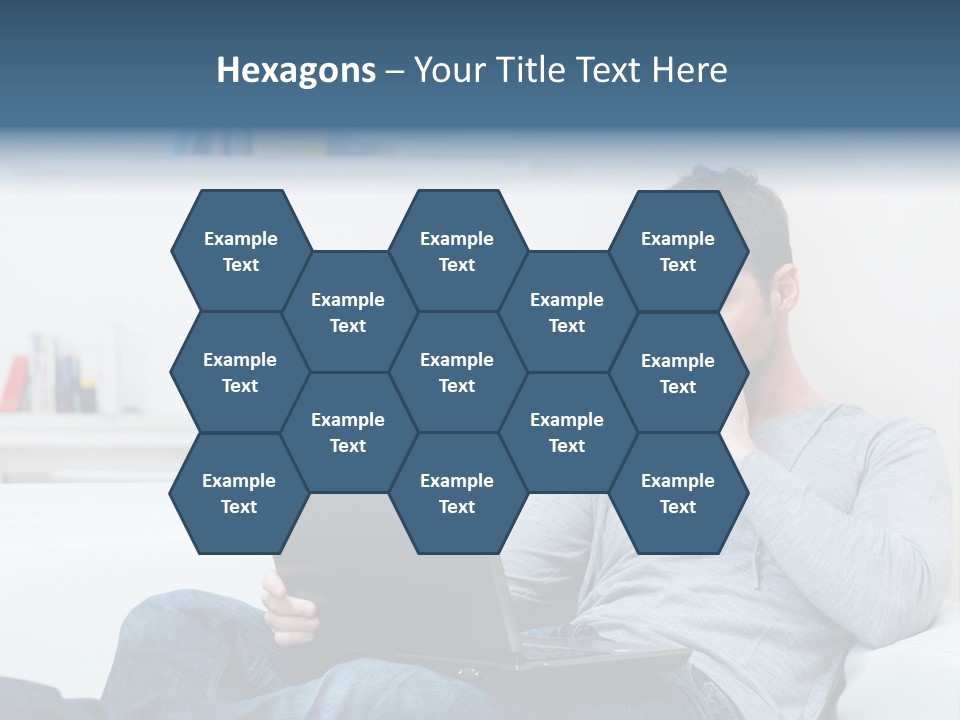 Happy Model People PowerPoint Template