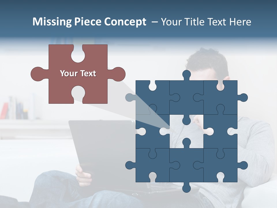 Happy Model People PowerPoint Template