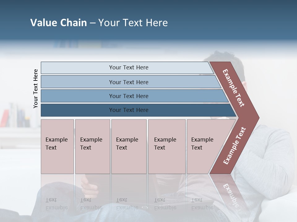 Happy Model People PowerPoint Template