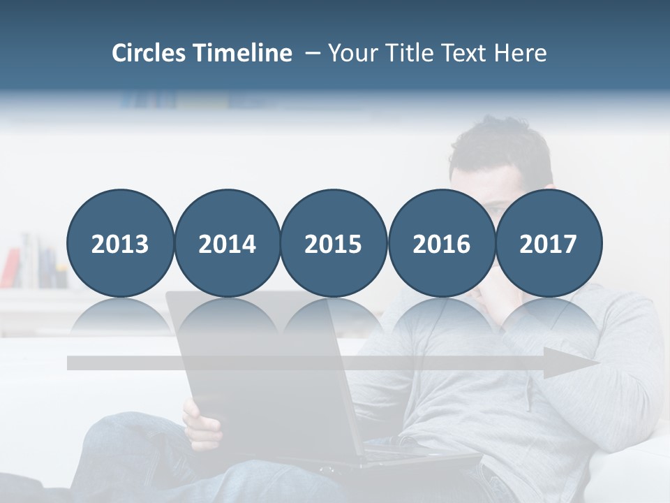 Happy Model People PowerPoint Template