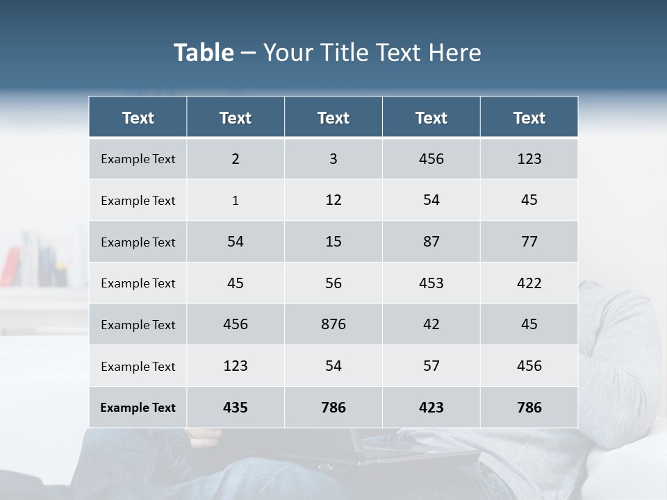 Happy Model People PowerPoint Template