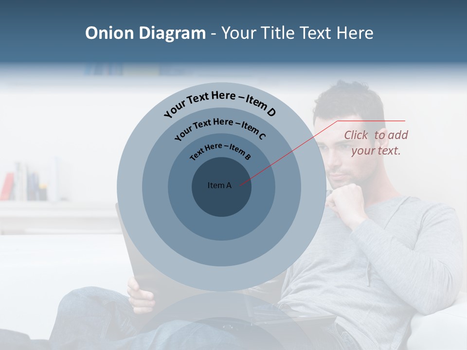 Happy Model People PowerPoint Template