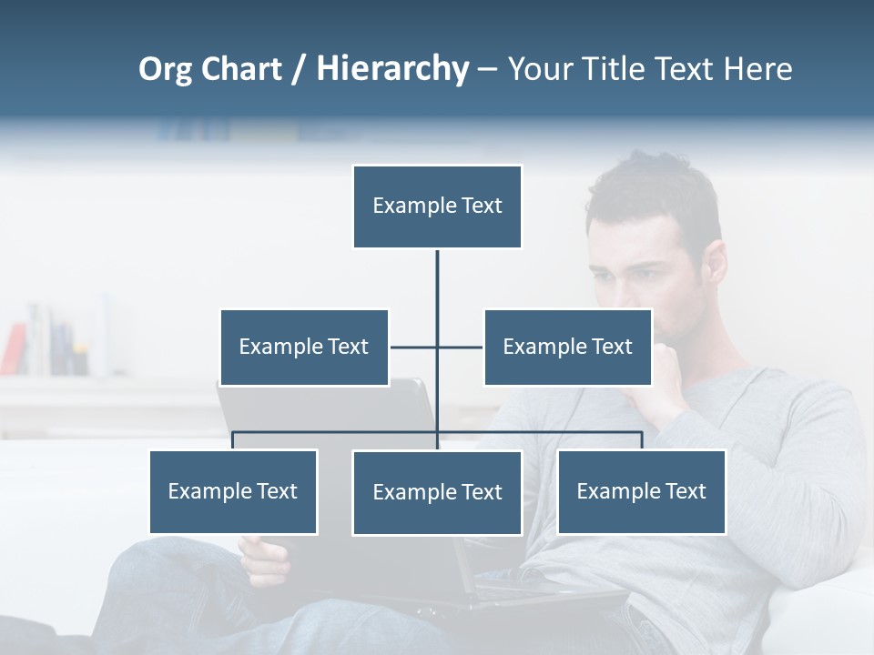 Happy Model People PowerPoint Template