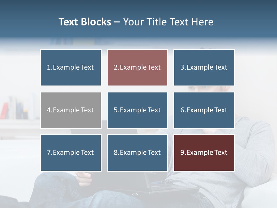 Happy Model People PowerPoint Template