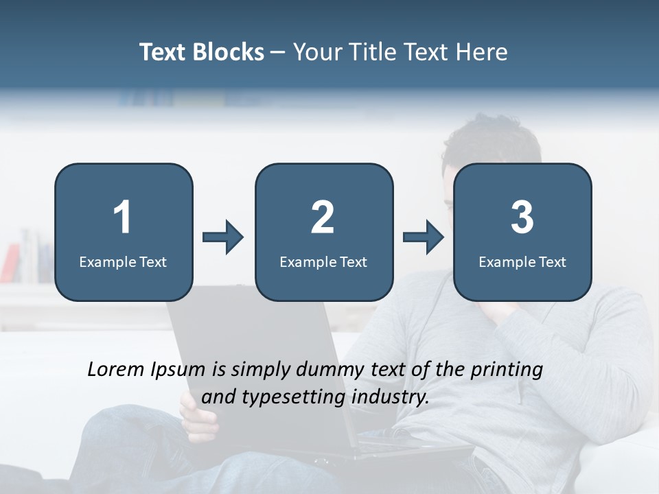 Happy Model People PowerPoint Template