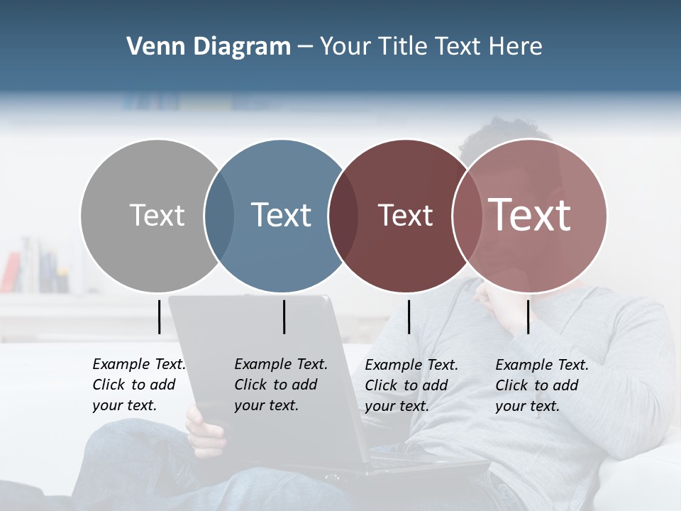 Happy Model People PowerPoint Template