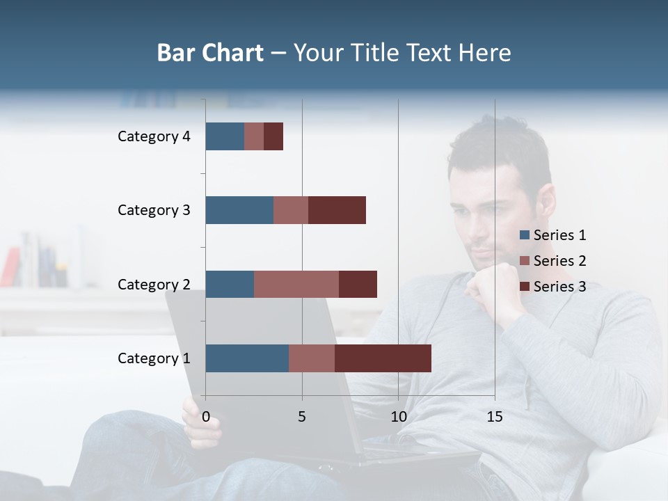 Happy Model People PowerPoint Template