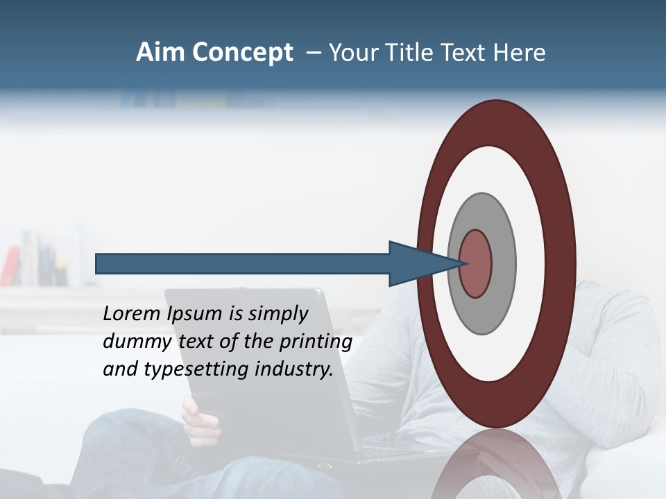 Happy Model People PowerPoint Template