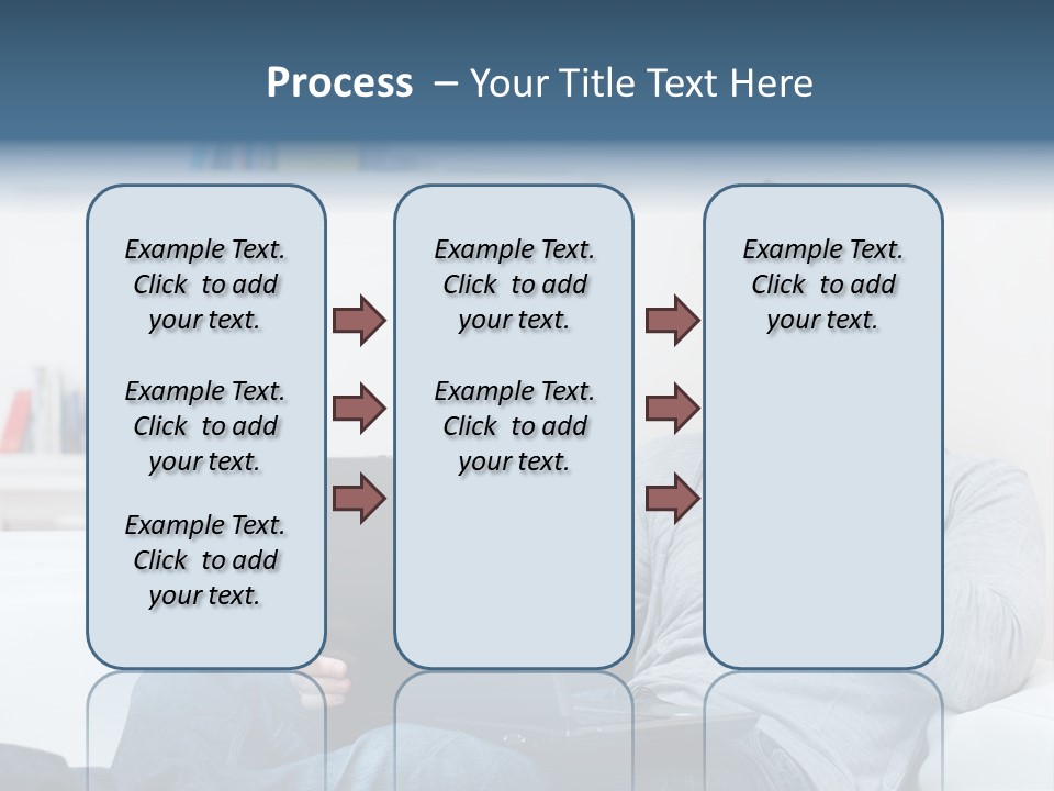 Happy Model People PowerPoint Template