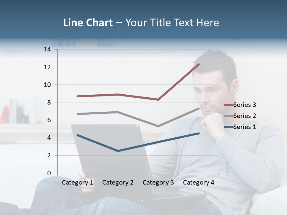 Happy Model People PowerPoint Template