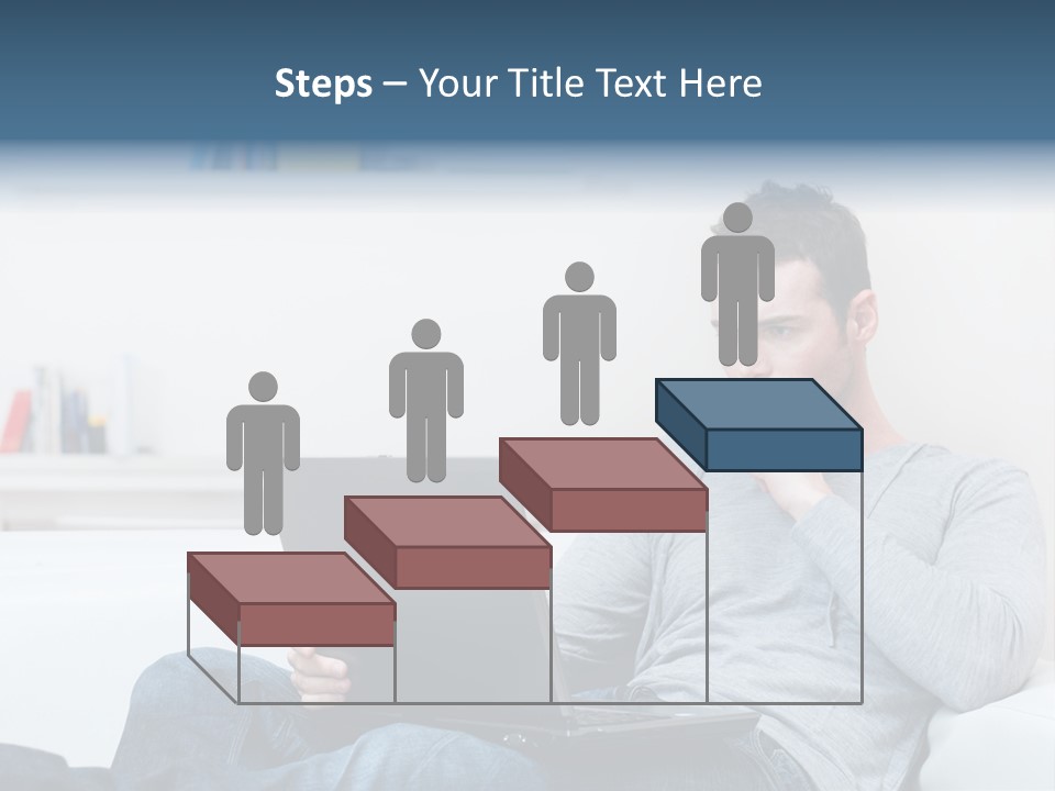 Happy Model People PowerPoint Template