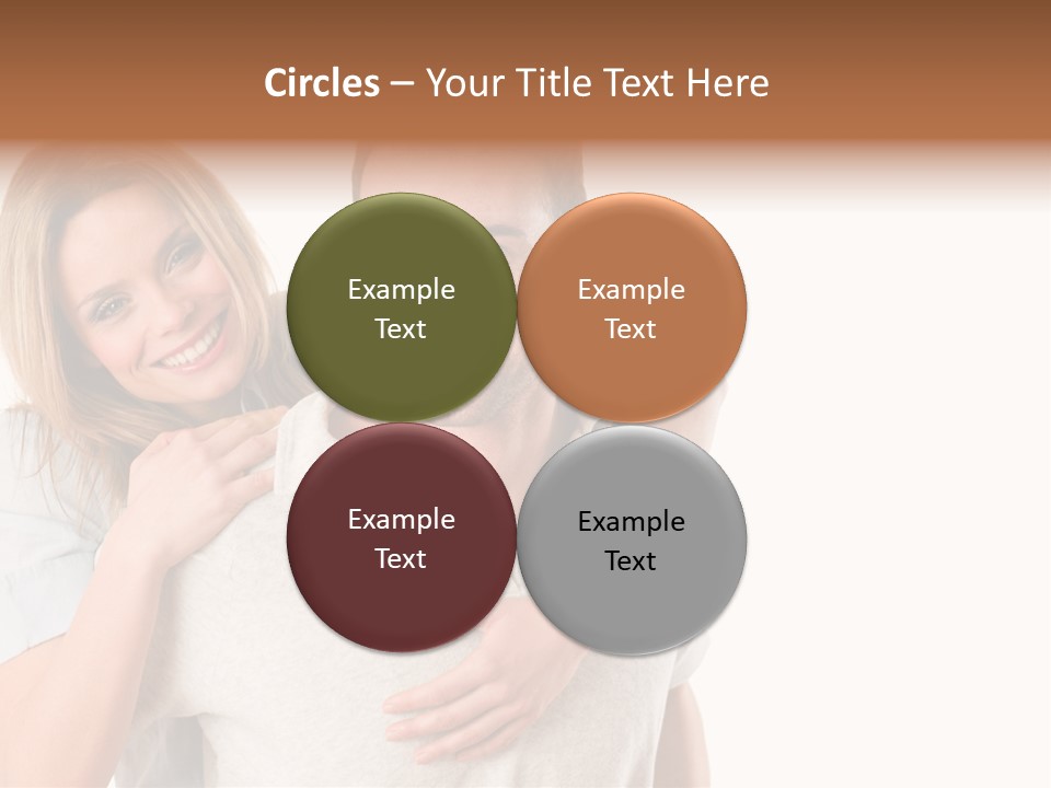 Girl Two Back PowerPoint Template