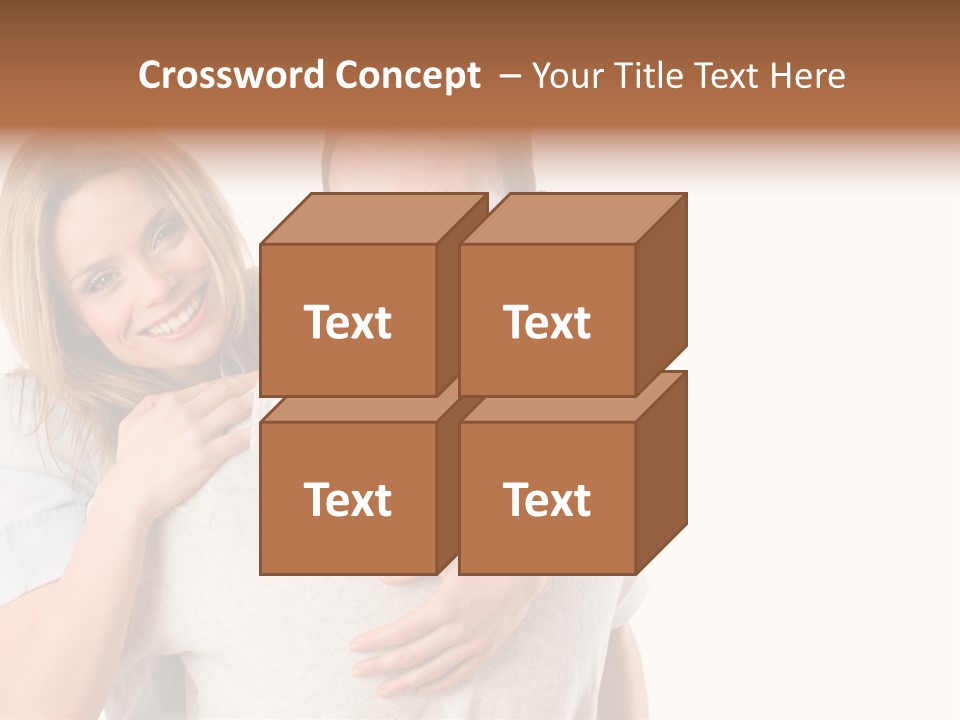 Girl Two Back PowerPoint Template