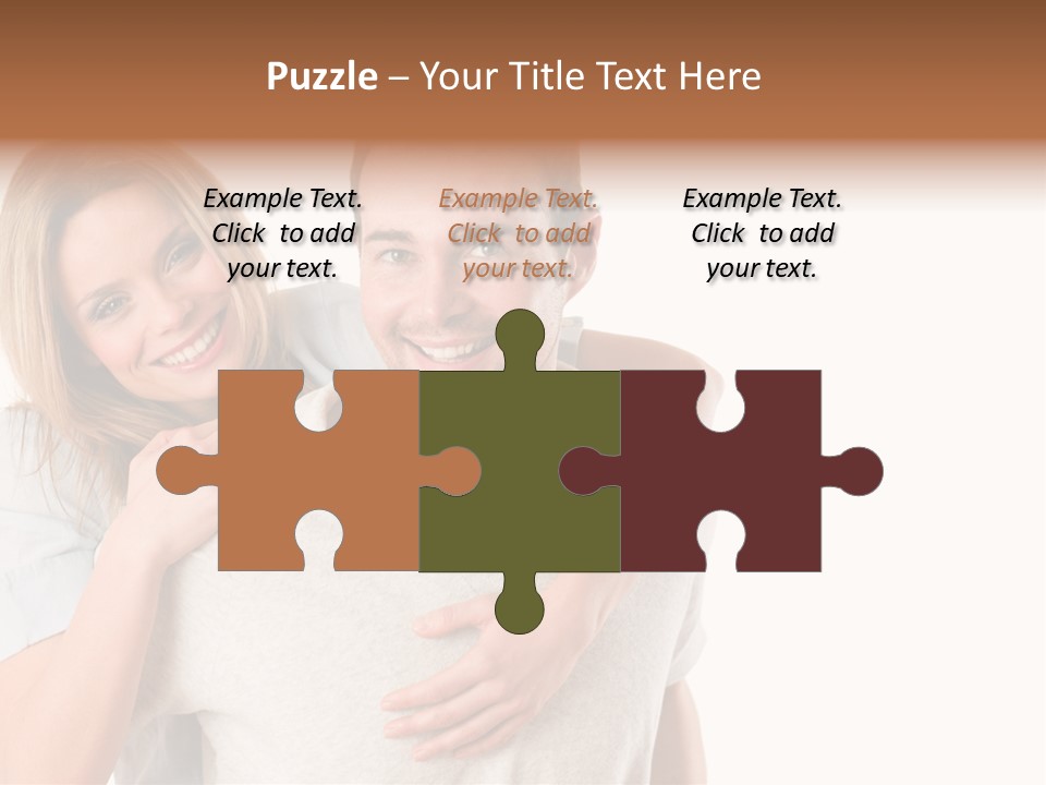 Girl Two Back PowerPoint Template