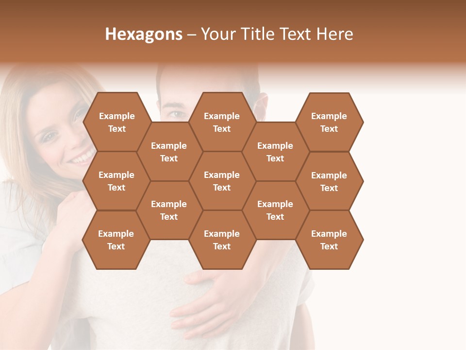 Girl Two Back PowerPoint Template