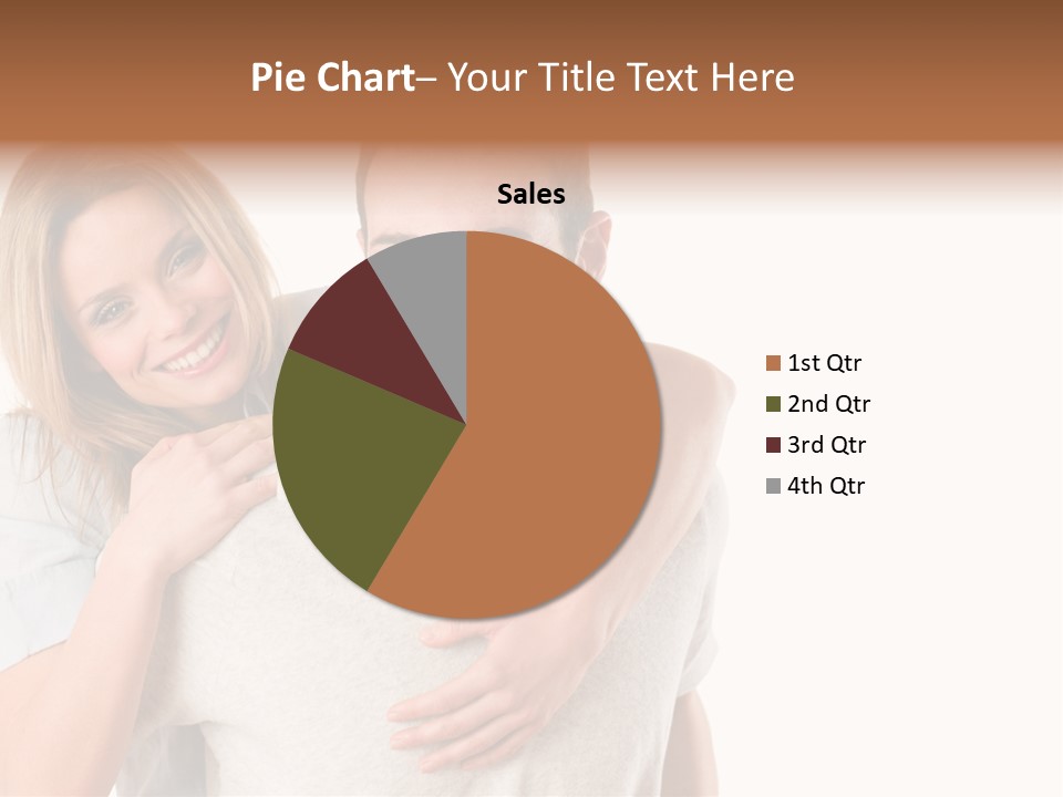 Girl Two Back PowerPoint Template