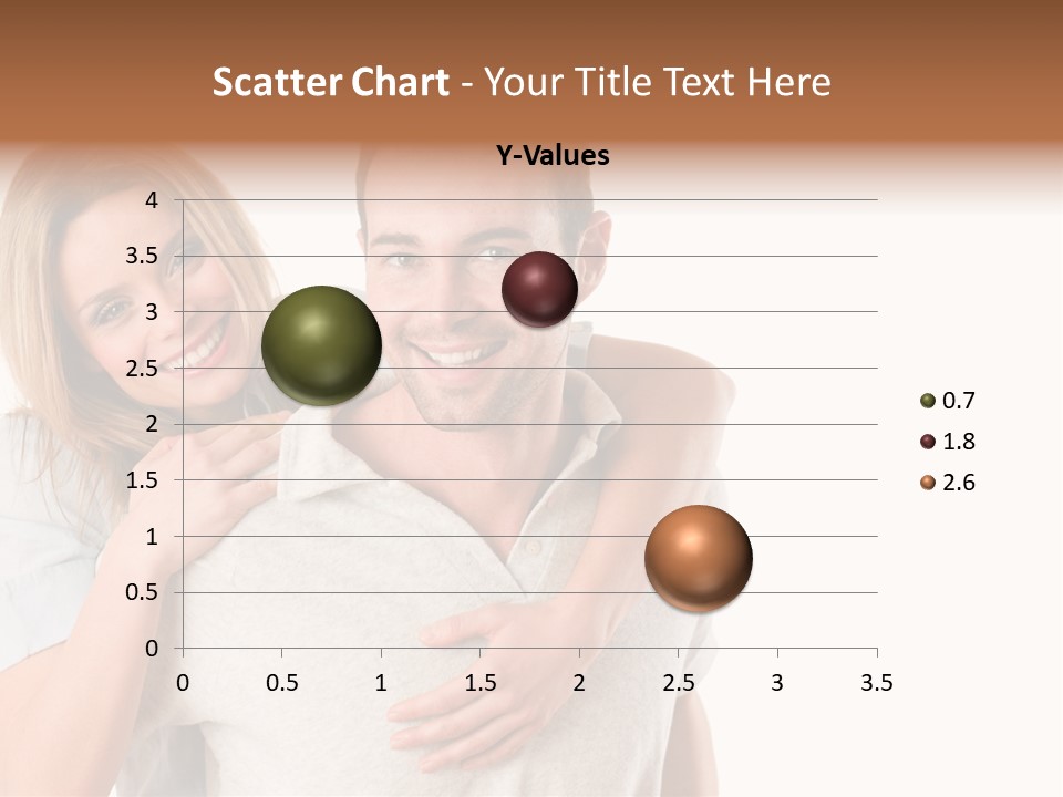 Girl Two Back PowerPoint Template