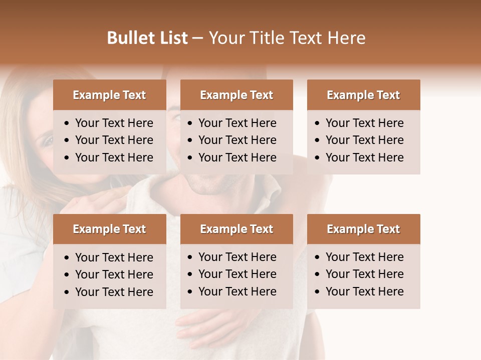 Girl Two Back PowerPoint Template