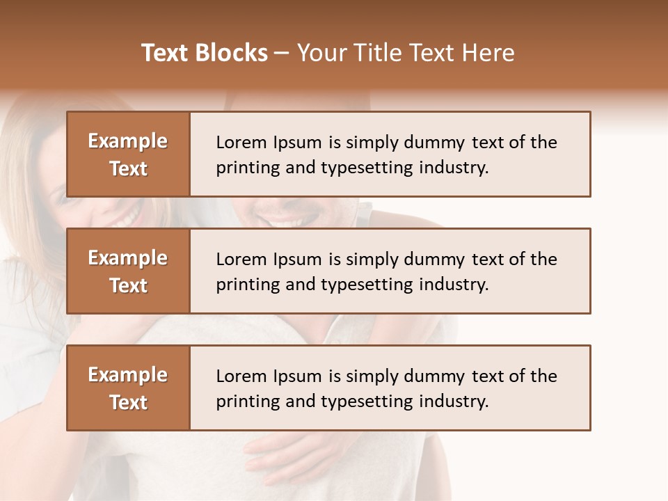 Girl Two Back PowerPoint Template