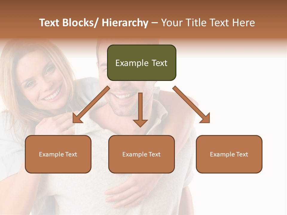 Girl Two Back PowerPoint Template