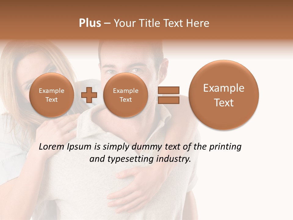 Girl Two Back PowerPoint Template