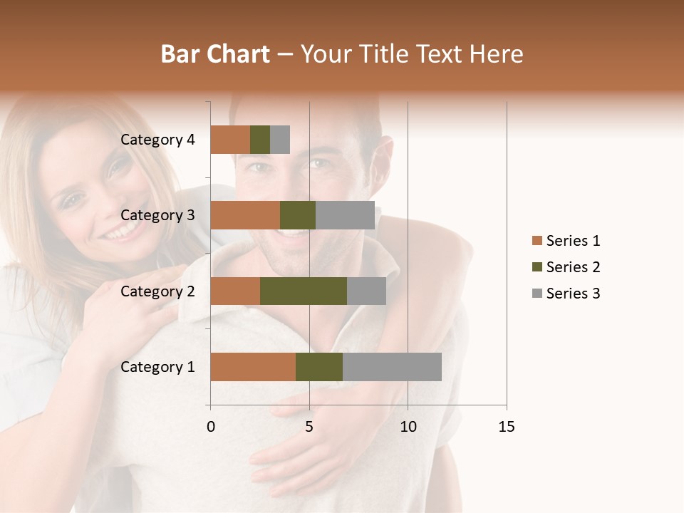 Girl Two Back PowerPoint Template