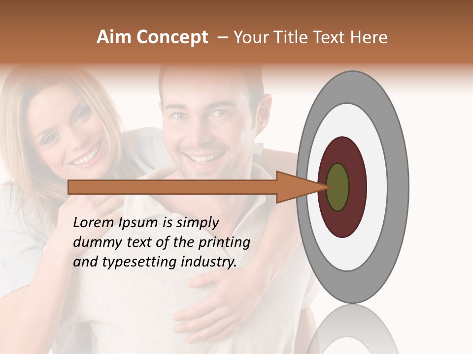 Girl Two Back PowerPoint Template