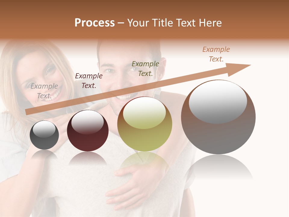 Girl Two Back PowerPoint Template