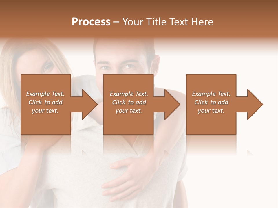 Girl Two Back PowerPoint Template