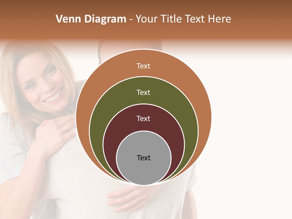 Girl Two Back PowerPoint Template