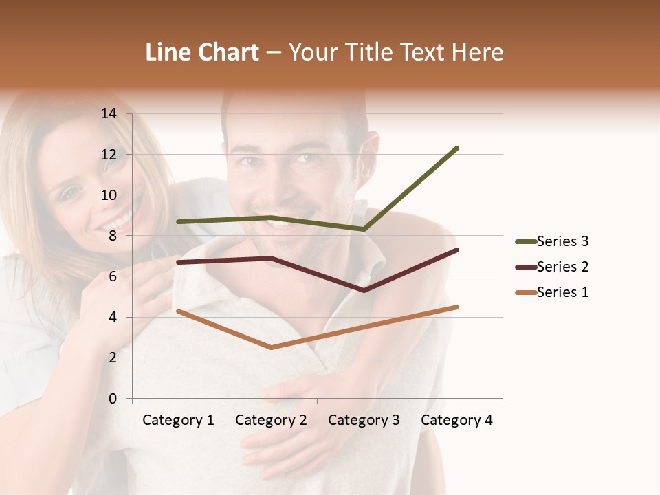 Girl Two Back PowerPoint Template