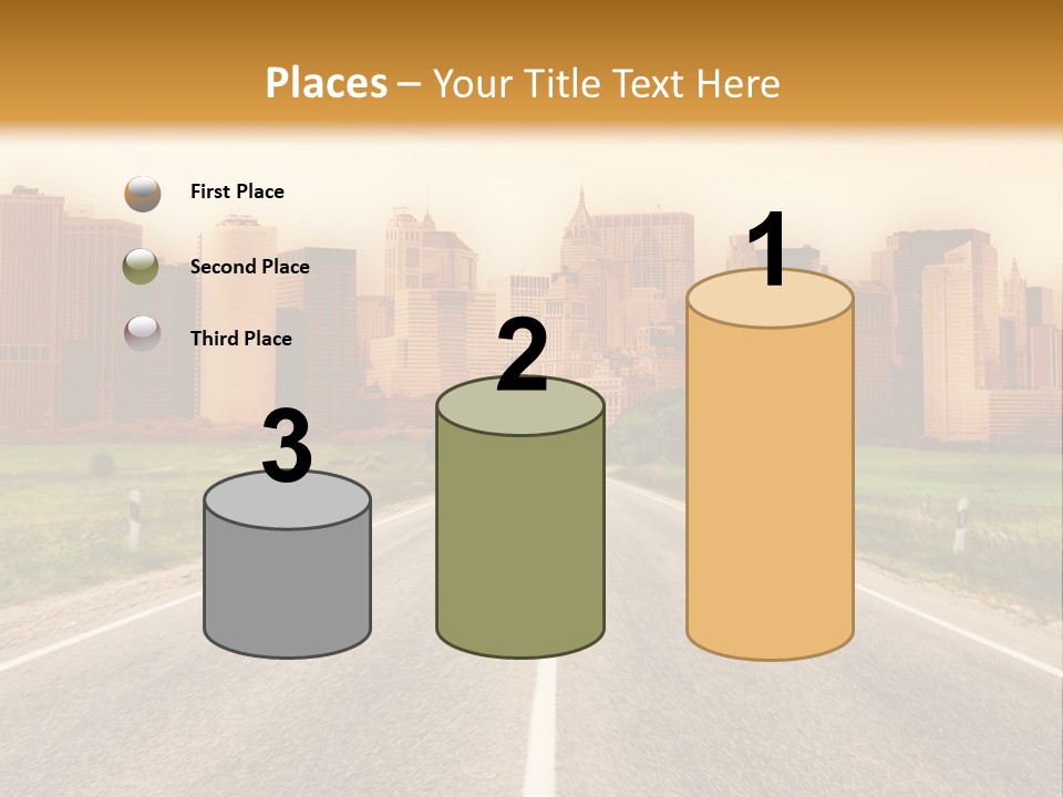 Voyage Urban Radial PowerPoint Template