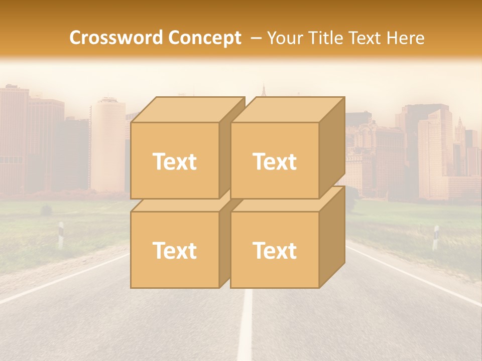 Voyage Urban Radial PowerPoint Template