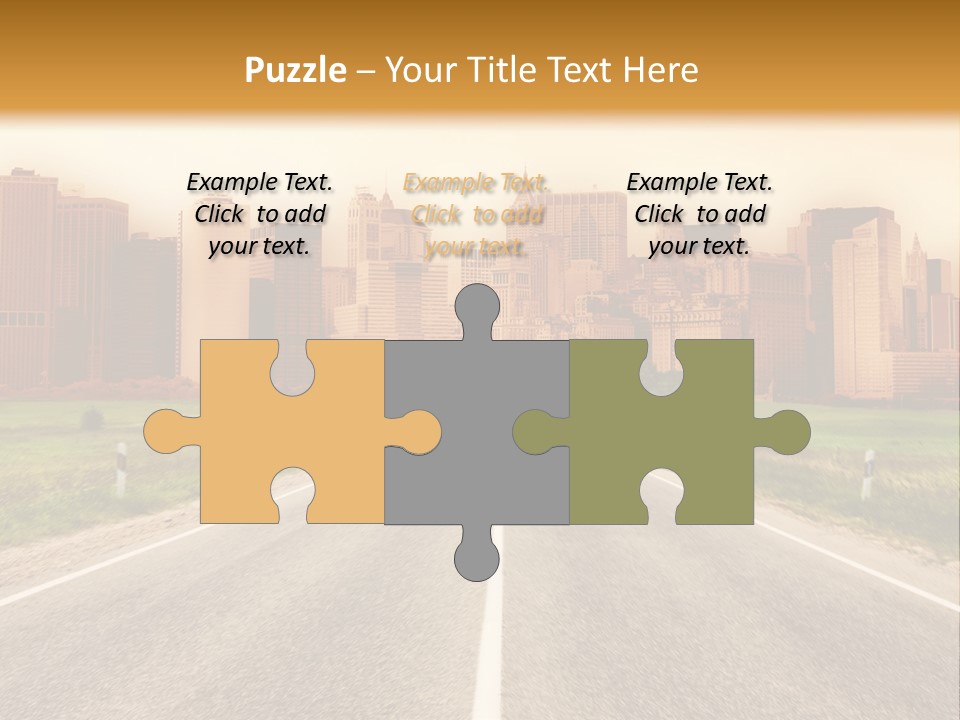 Voyage Urban Radial PowerPoint Template