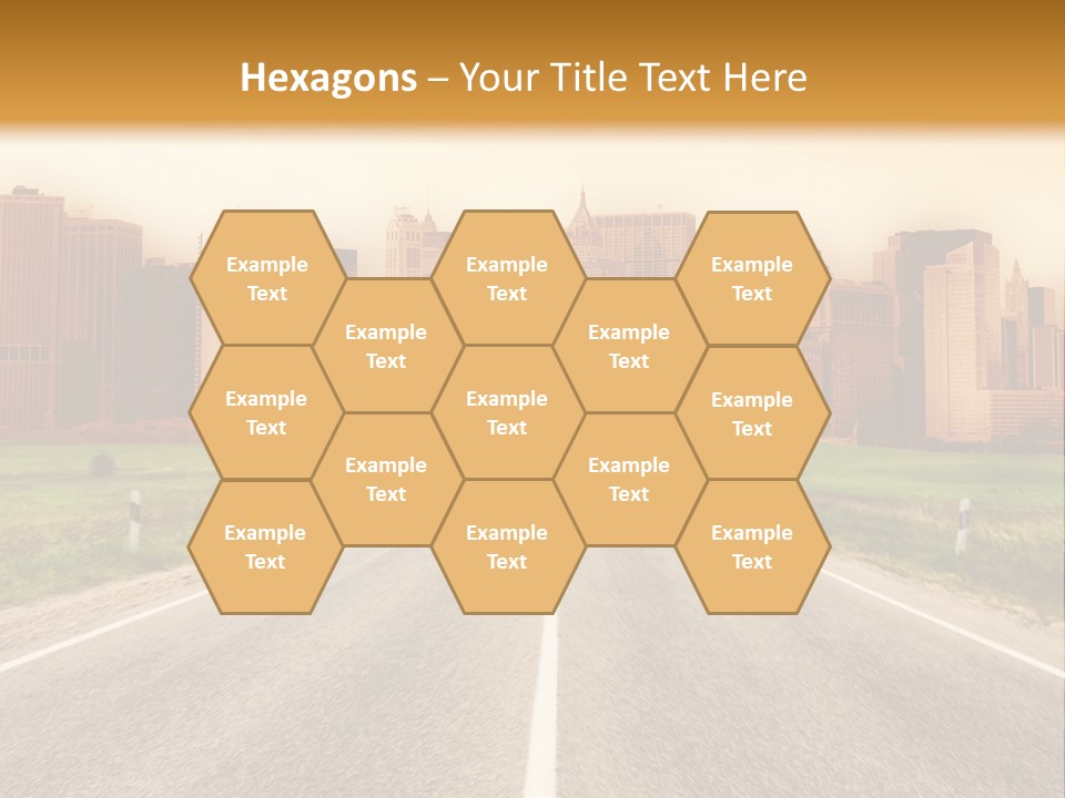 Voyage Urban Radial PowerPoint Template