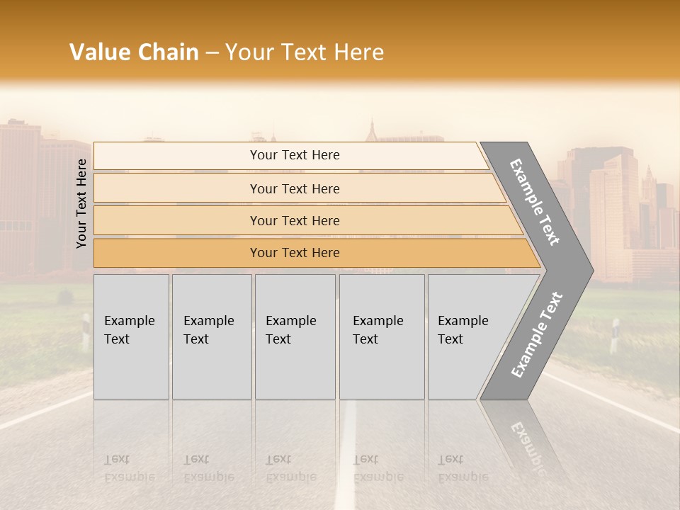 Voyage Urban Radial PowerPoint Template